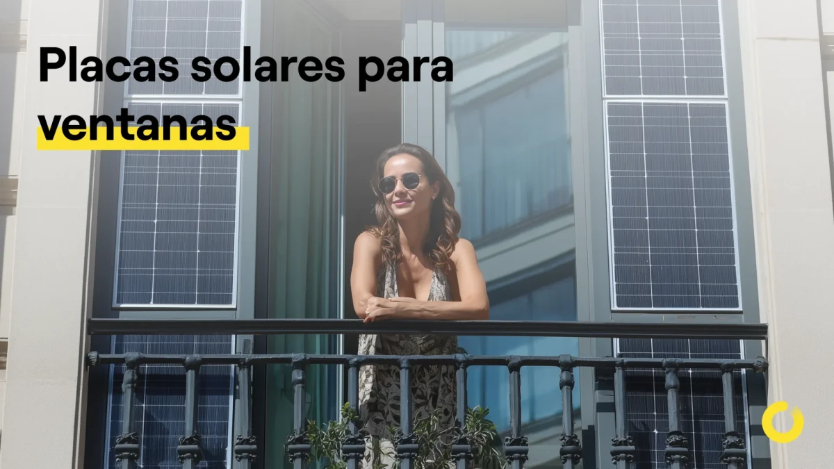 Placas solares para ventanas