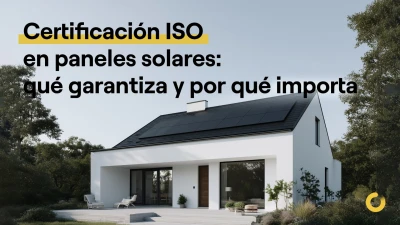 Certificación ISO en paneles solares
