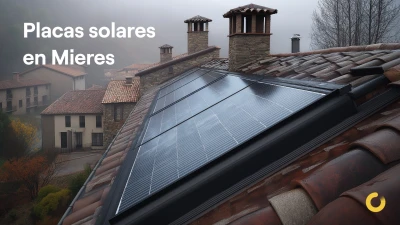 Instalación de placas solares en Mieres