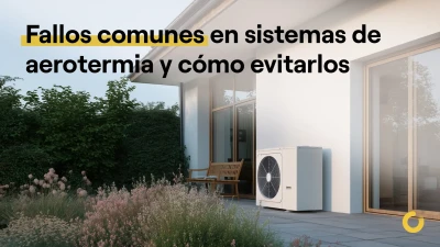 Fallos comunes en sistemas de aerotermia y cómo evitarlos