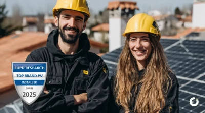 SotySolar galardonado con Top Brand PV Installer 2023, 2024 y 2025